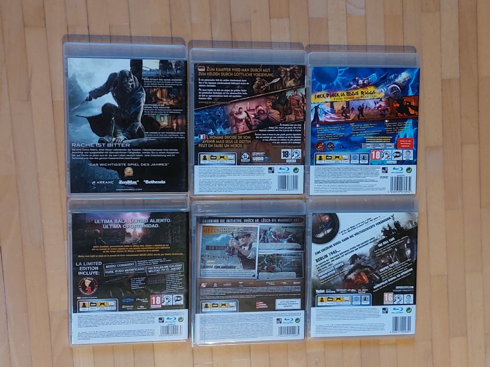 Sony Giochi: PS3 Spiele Sammlung, 6 Games – Usato da Winterthur venduto da Belzarek 1