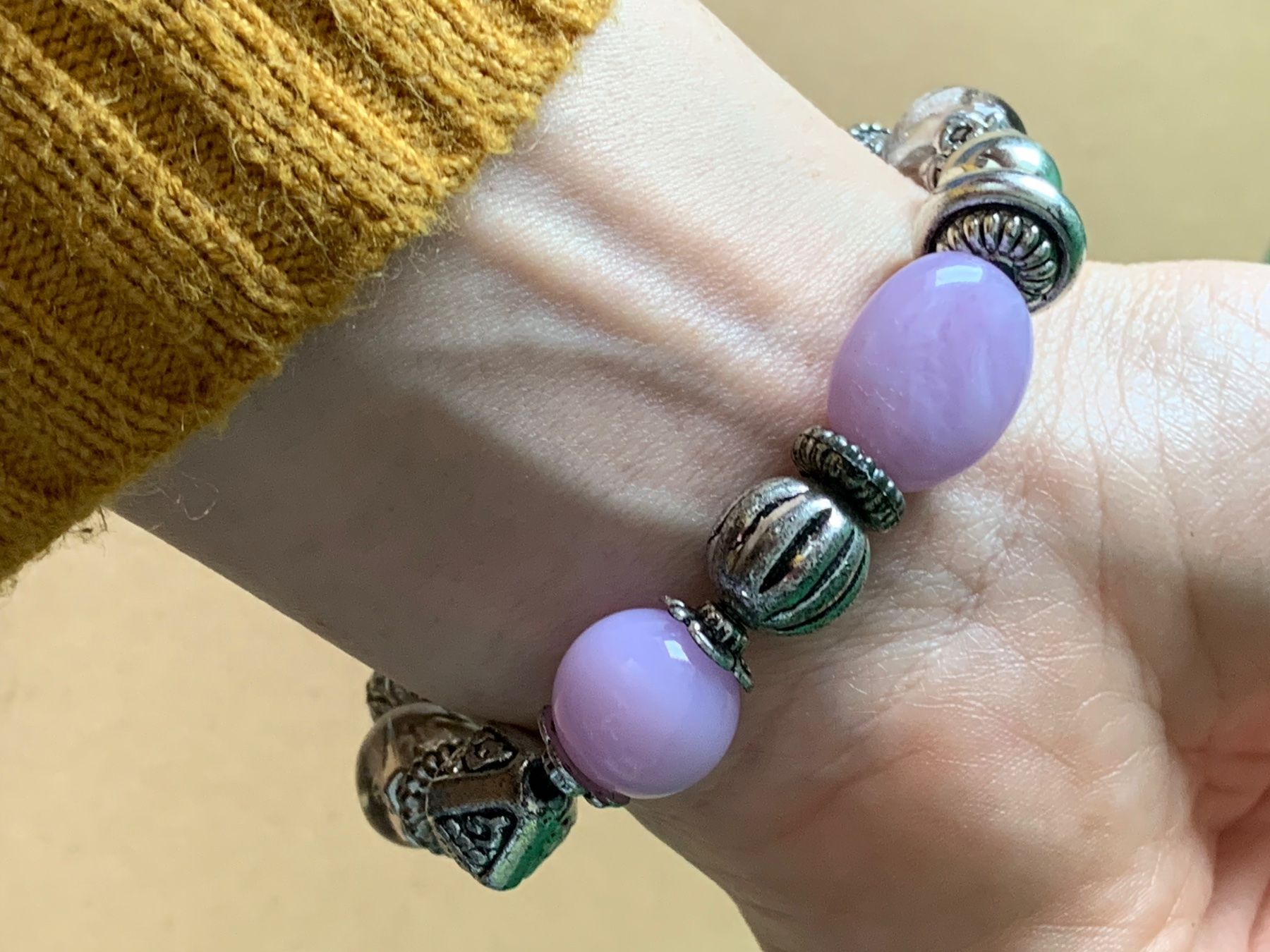 Bracciali & Braccialetti: Armband fröhlich lila – Usato da Dittingen venduto da Bijoubelle 8