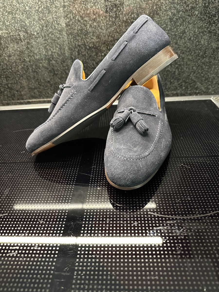 Scarpe da uomo: neuer preis Herren Loafers Dunkelblau Wildleder  41 – Nuovo (secondo la descrizione) da Stansstad venduto da Dalmatinerhjf 4