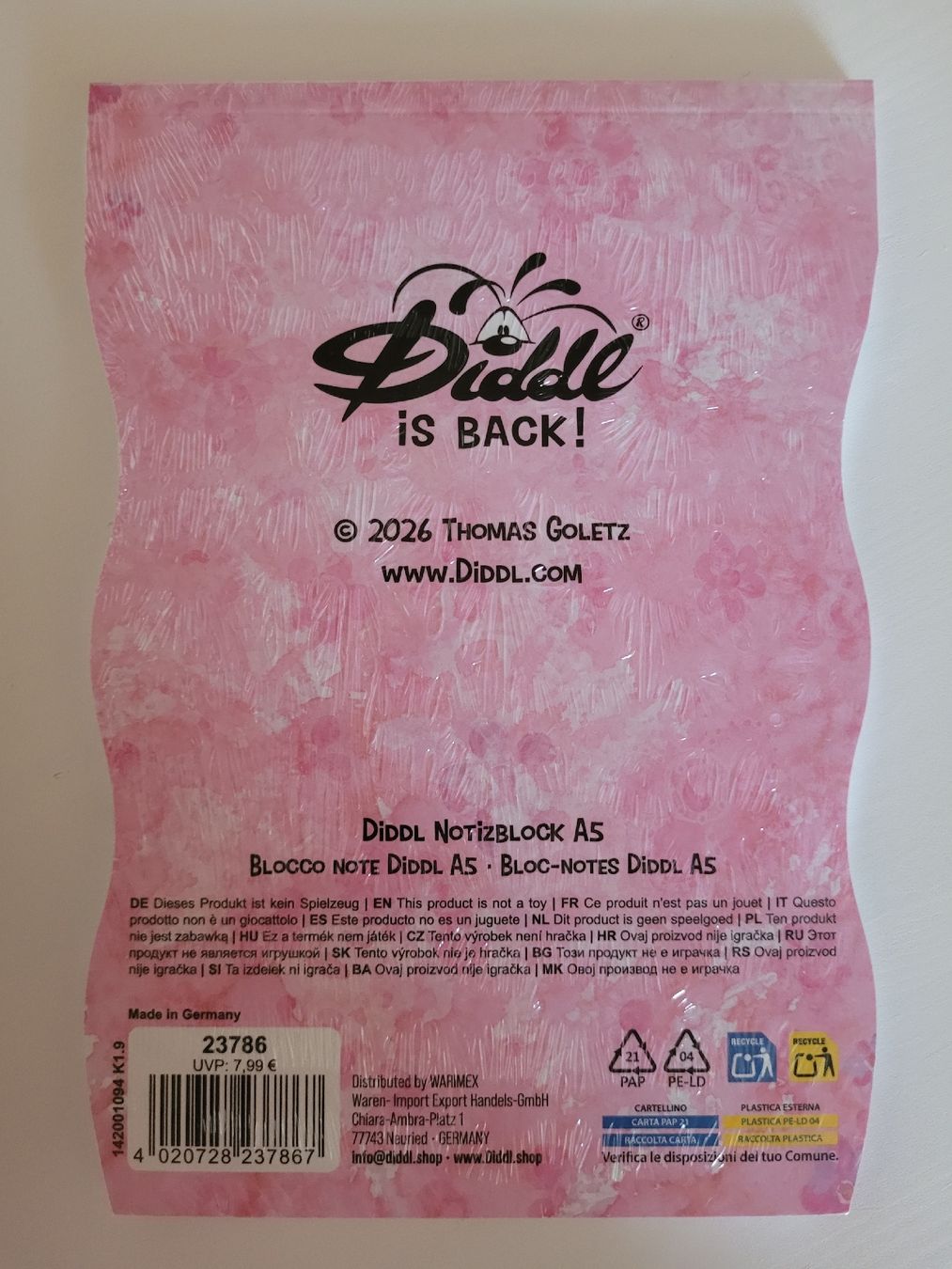 Blocchi: Diddl is Back Block A5 – Nuovo e nell'imballaggio originale da Gisikon venduto da Flowerpower92 1