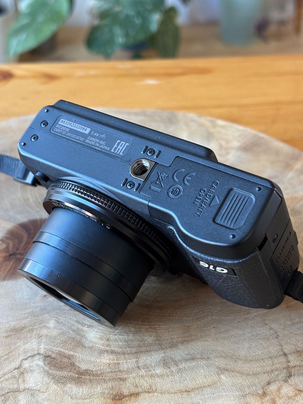 Canon Fotocamera: Canon PowerShot G16 Kompaktkamera mit Lederhülle – Usato da Igis venduto da sze_c5px 5