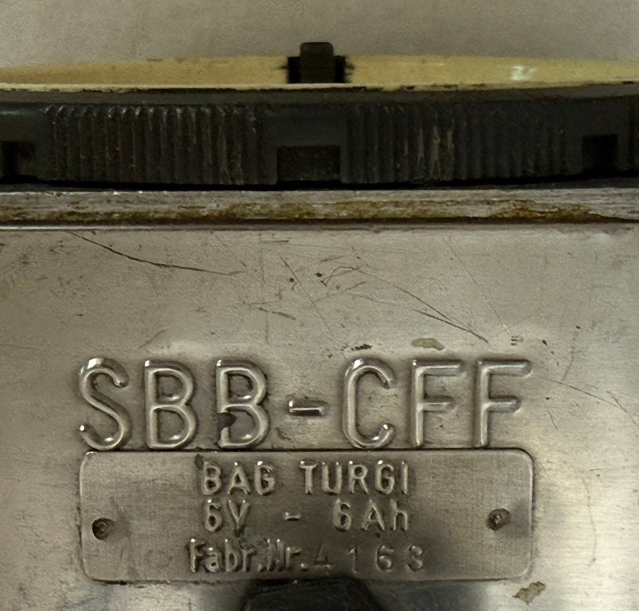 SBB/CFF/FFS Sonstige Eisenbahn: SBB - CFF Lokführer Handlaterne – Gebraucht aus Aesch BL von johnsel 7