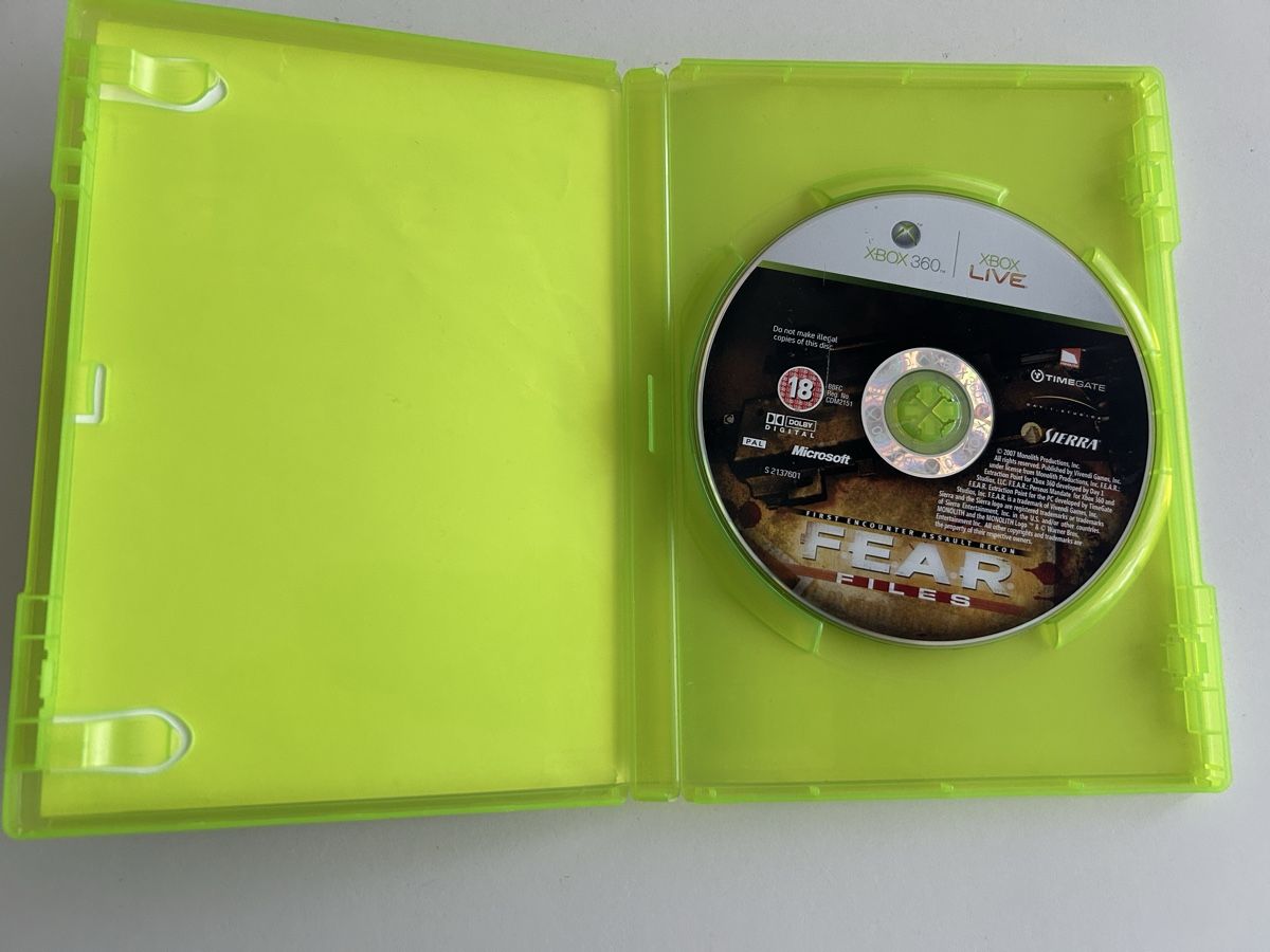 Jeux: FEAR Files – D'occasion à Pully par PongDayOne 2