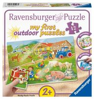 Ravensburger Puzzle - lotta und Max auf dem Bauernhof, 12 Te