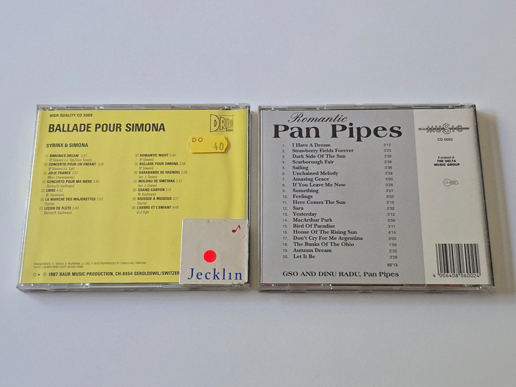 CDs: 2 CD Panflöten Musik – Gebraucht aus Dättlikon von Wundertuete_ 1