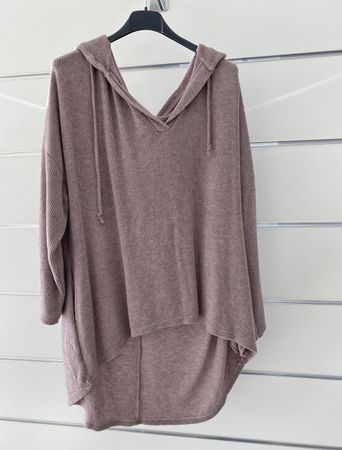 Longpullover Kapuze - Grösse ca. 38/40 - NEU