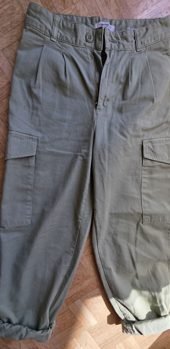 Carhartt Pantaloni: Pantalon Carhartt vert /kaki taille 26 – Usato da Yverdon-les-Bains venduto da van_dq65 3