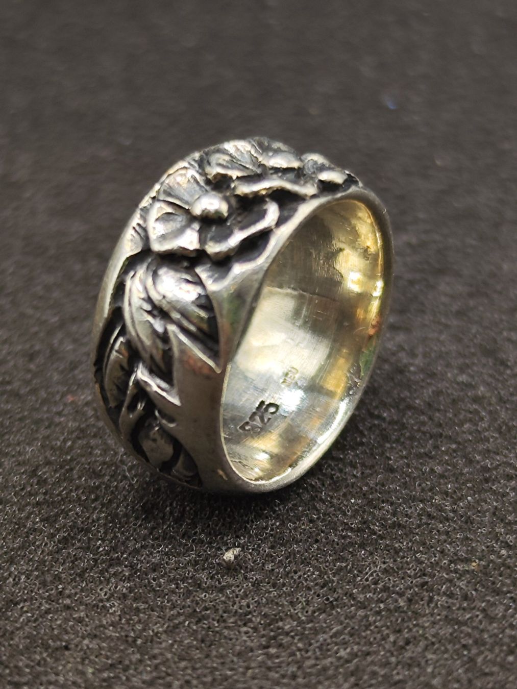 Ringe: Wunderschöne Vintage 925er Silber Unisex Ring Top – Gebraucht aus Steffisburg von mat_8s7d 2