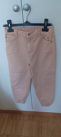 Pantalon en jean saumon 8 ans