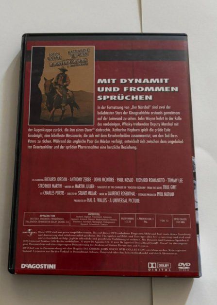 Tutti i DVDs: John Wayne - Mit Dynamit+frommen Sprüchen(1975) DVD Vol.5 – Usato da lupfig venduto da maniacs666 2