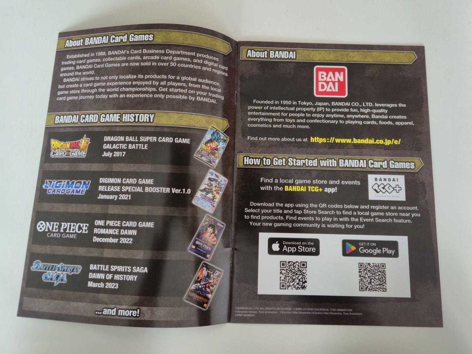 Bandai Carte collezionabili: One Piece Bandai Official Guide Gen Con 2023 – Nuovo e nell'imballaggio originale da Biel/Bienne venduto da DigiPok 1