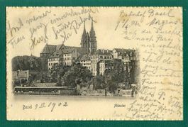 Basel, Münster,1902, gelaufen