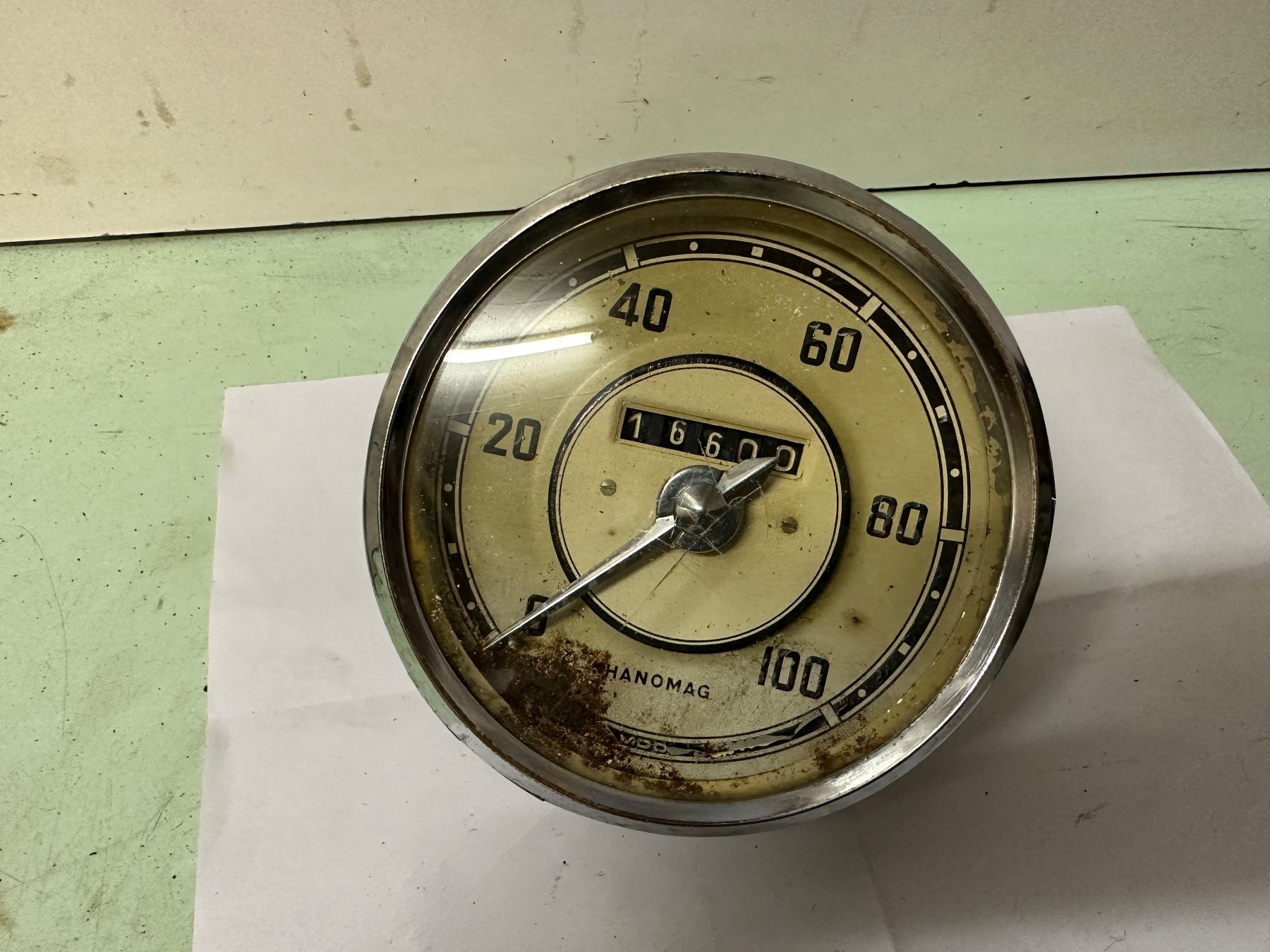 Toutes les pièces détachées moto: Tacho/compteur/Speedometer - HANOMAG – D'occasion à Courtételle par claude41