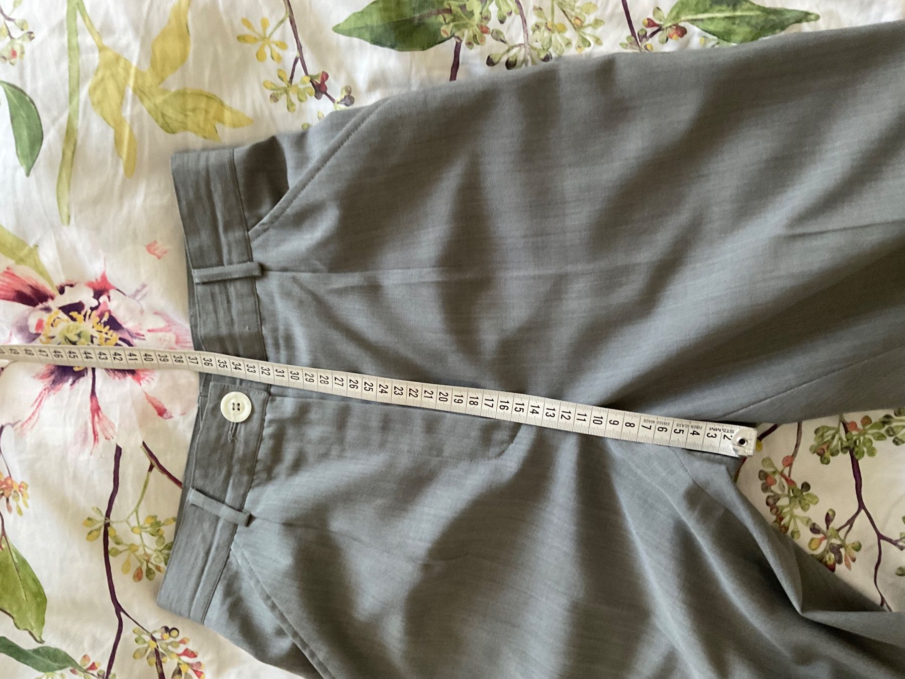 Riani Hosen: RIANI Wolle Mix Hose Gr 36 hellgrau – Gebraucht aus Urdorf von alda02 5