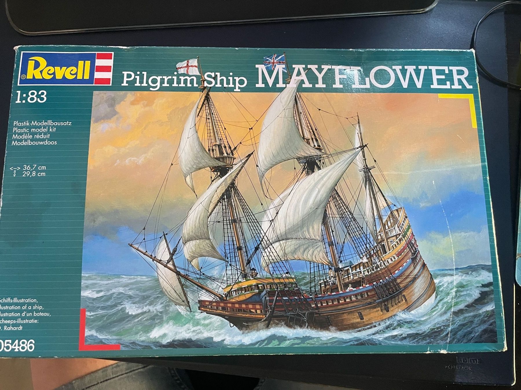 Revell Kit di modellismo & Modellini statici: Revell 1:83 Pilgrim Ship MAYFLOWER – Usato da Volketswil venduto da rubin74