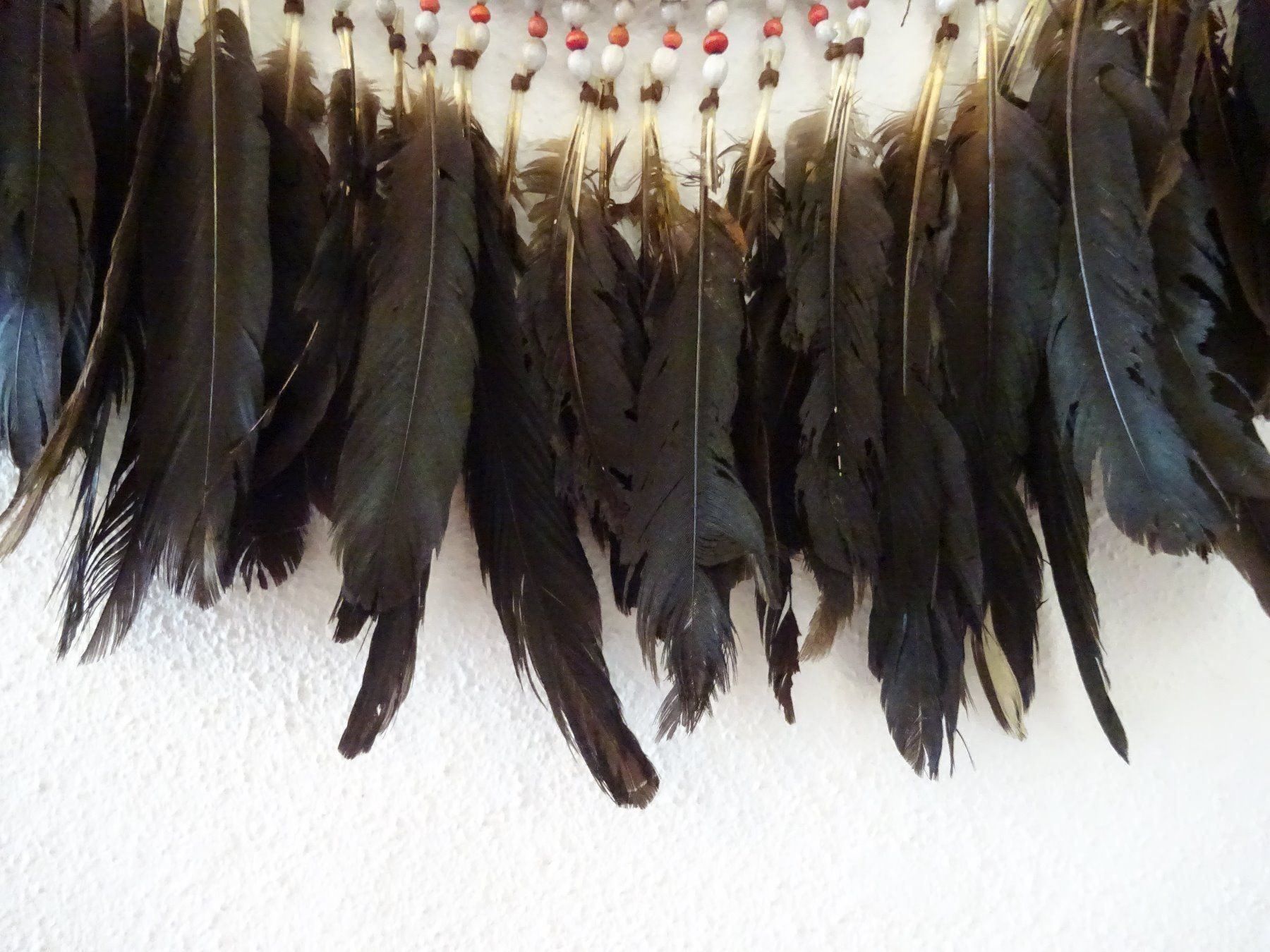 Catenine: Feder Schmuck Kette / Indianer – Usato da Esslingen venduto da FetteSchnecke 5