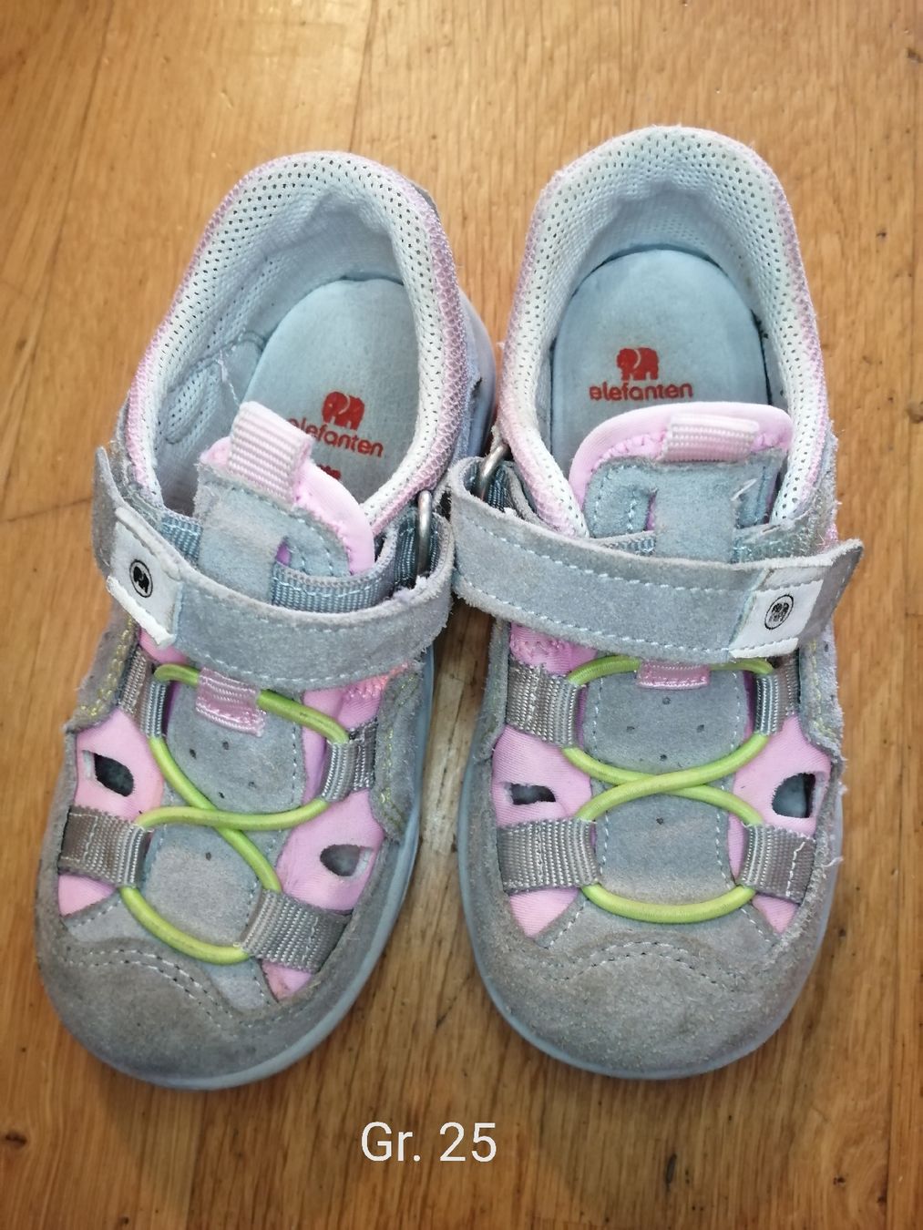 Elefanten Schuhe für Mädchen: Kinder Sandale Gr. 25 Elefanten – Gebraucht aus Oensingen von jia_gs8g