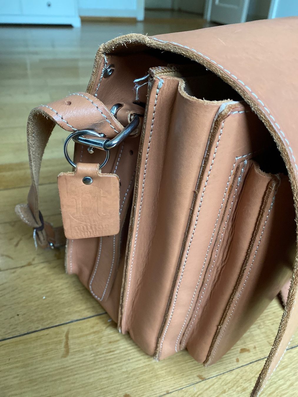 Borse: Ledertasche/Umhängetasche Damen braun – Usato da Luzern venduto da msl_7rrc 2