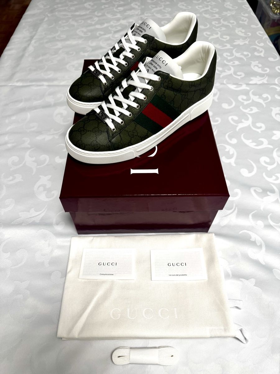 Gucci Scarpe da uomo: Gucci ACE  Gr. 44  NEU! – Nuovo e nell'imballaggio originale da Glattbrugg venduto da san_ssz5