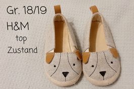 Slip on Schuhe /Halbschuhe , Grösse 18/19, H&M, Top Zustand