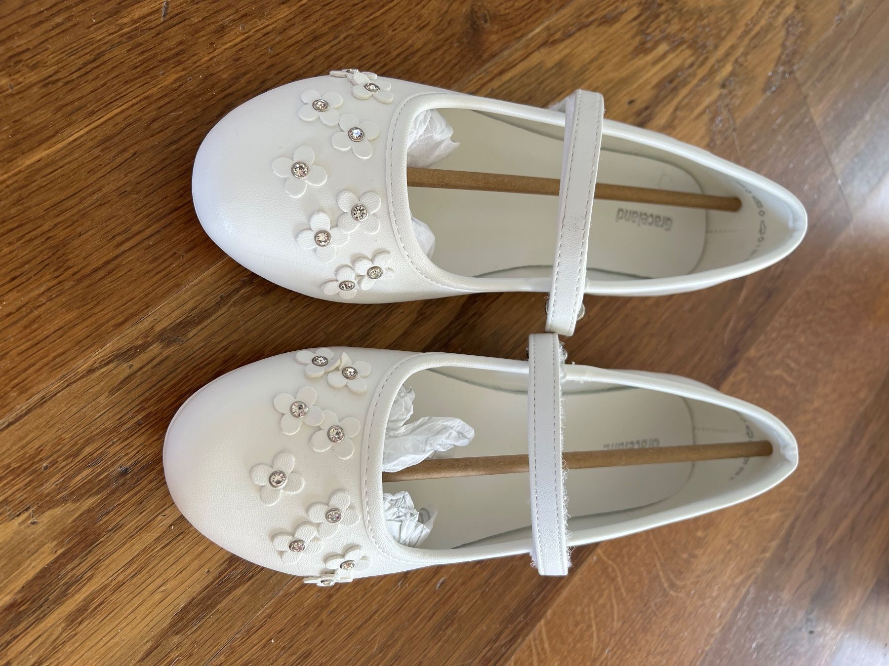Graceland Scarpe per ragazze: Ballerina weiss – Nuovo (secondo la descrizione) da Heitenried venduto da Tannenbaum25
