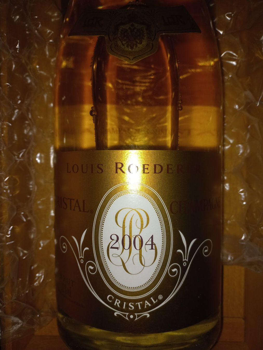 Louis Roederer Bevande alcoliche: Louis Roederer Brut Cristal 2004 Magnum – Nuovo e nell'imballaggio originale da St. Gallen venduto da DiesundDas. 1