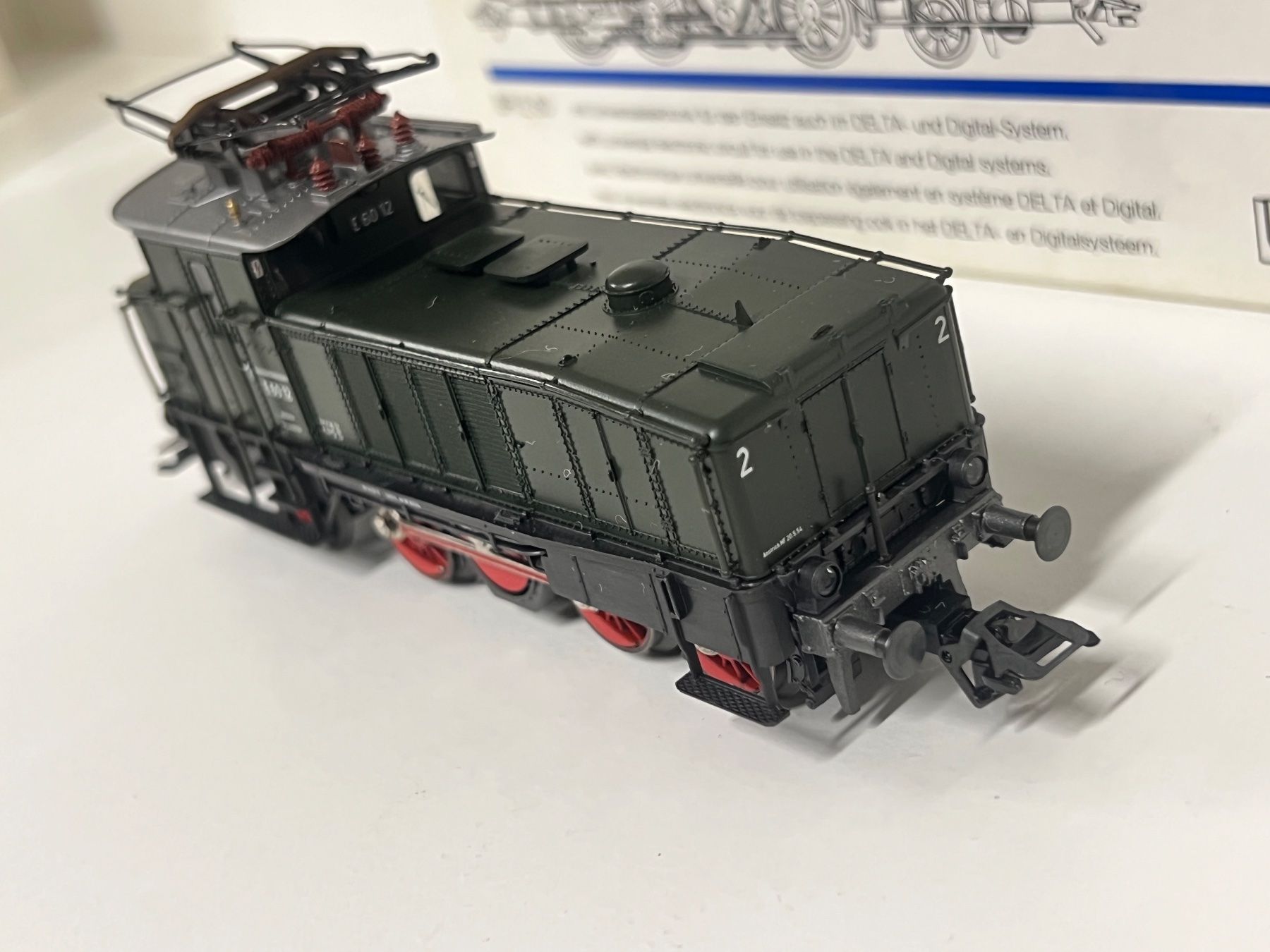 Märklin Modellini di ferrovie: Märklin BR E 60 3456 H0 AC – Nuovo e nell'imballaggio originale da Geroldswil venduto da TopTrain54 4