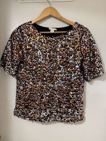 NEUF ! Haut a sequins / Taille S
