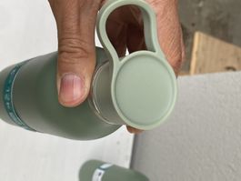 aladdin CityLoop Thermavac Trinkflasche 600ml / Salbeigrün
