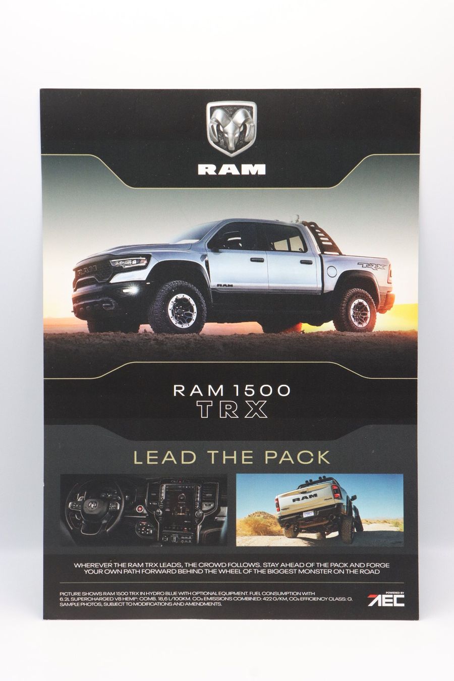 Dodge Documenti: Dodge RAM 1500 TRX 2022 Prospektblatt – Usato da Bühl b.Aarberg venduto da Collectorpassions