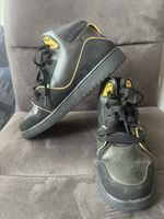 Jordan Turnschuhe schwarz gelb 39 guter Zustand