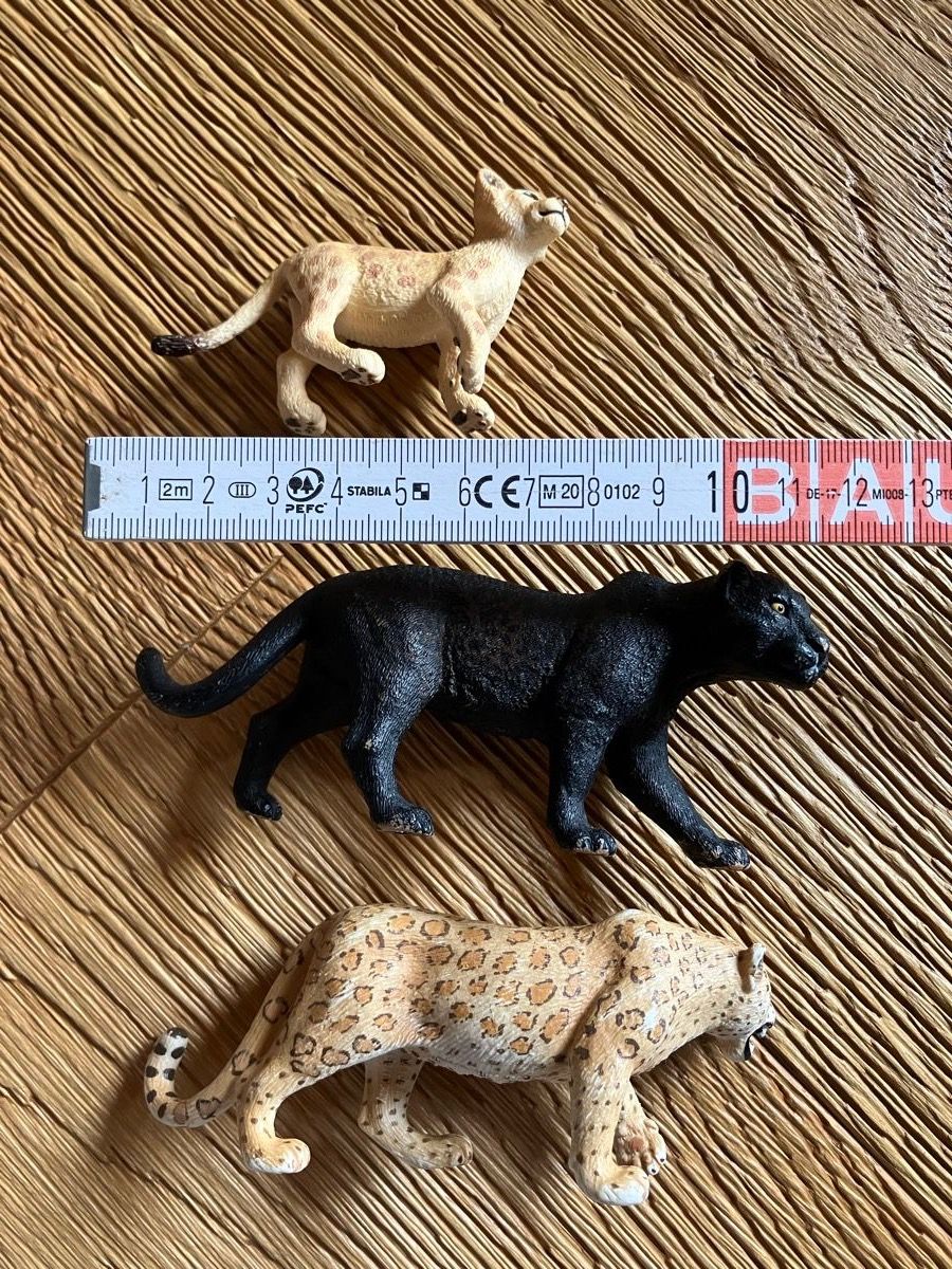 Schleich Giocattoli: Schleich Raubkatzen 3x – Usato da Bever venduto da dvojca 1