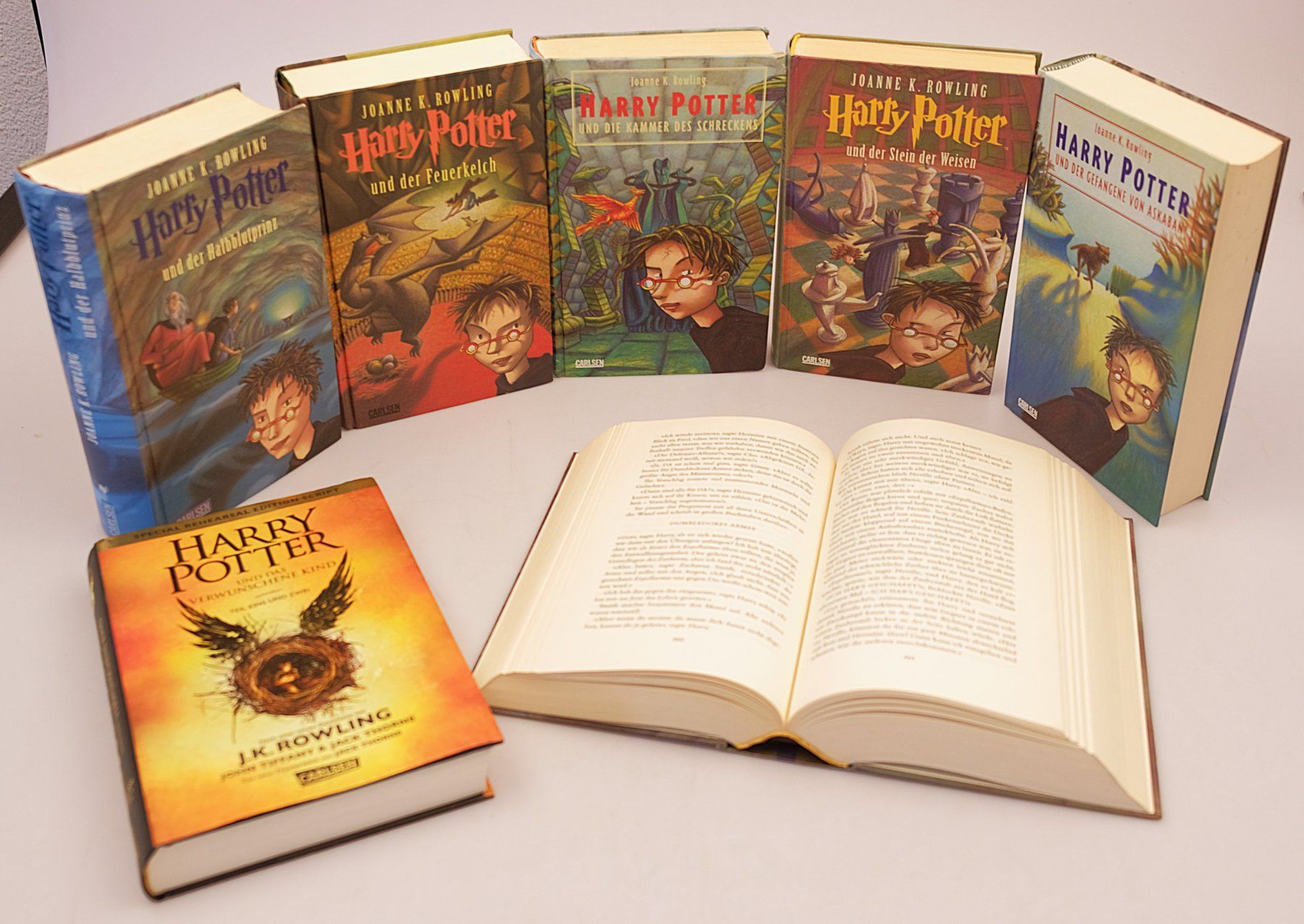 Livres: 8 Harry Potter Bände – D'occasion à Volketswil par brockipfannenstil