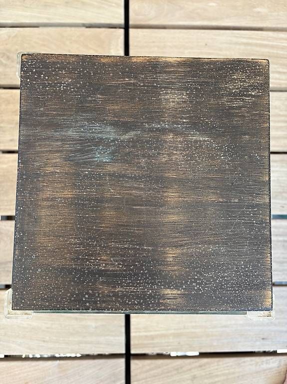 Altro in Decorazioni & Accessori: Beistelltischchen Glas-Säule mit Holzplatte – Usato da Biel-Benken BL venduto da AngiSchaefer 3
