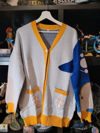 Genshin Impact Paimon Cardigan / Jacke Größe S - Neuwertig