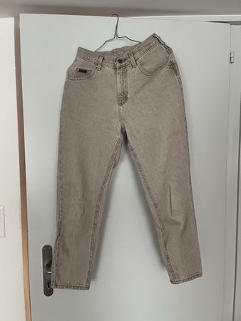 Lee Mom Jeans Vintage 34/XS beige