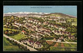 AK Bern, Inselspital, Ansicht von Norden