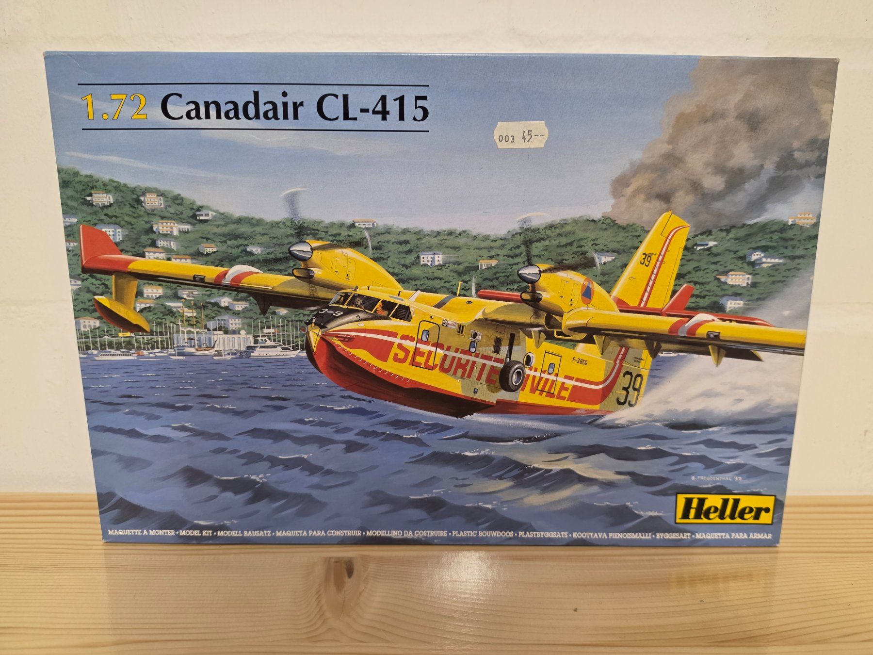 Kit di modellismo & Modellini statici: Bausatz, Canadair CL-415, 1:72, Heller – Nuovo (secondo la descrizione) da Bachenbülach venduto da Obi-meow-kenobi