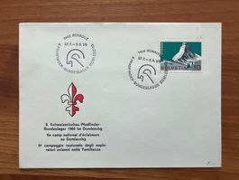 Bonaduz Pfadfinder 1966  Werbestempel (M267)