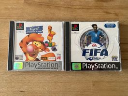Giochi PS1: Tigro e la caccia al miele + FIFA 2001