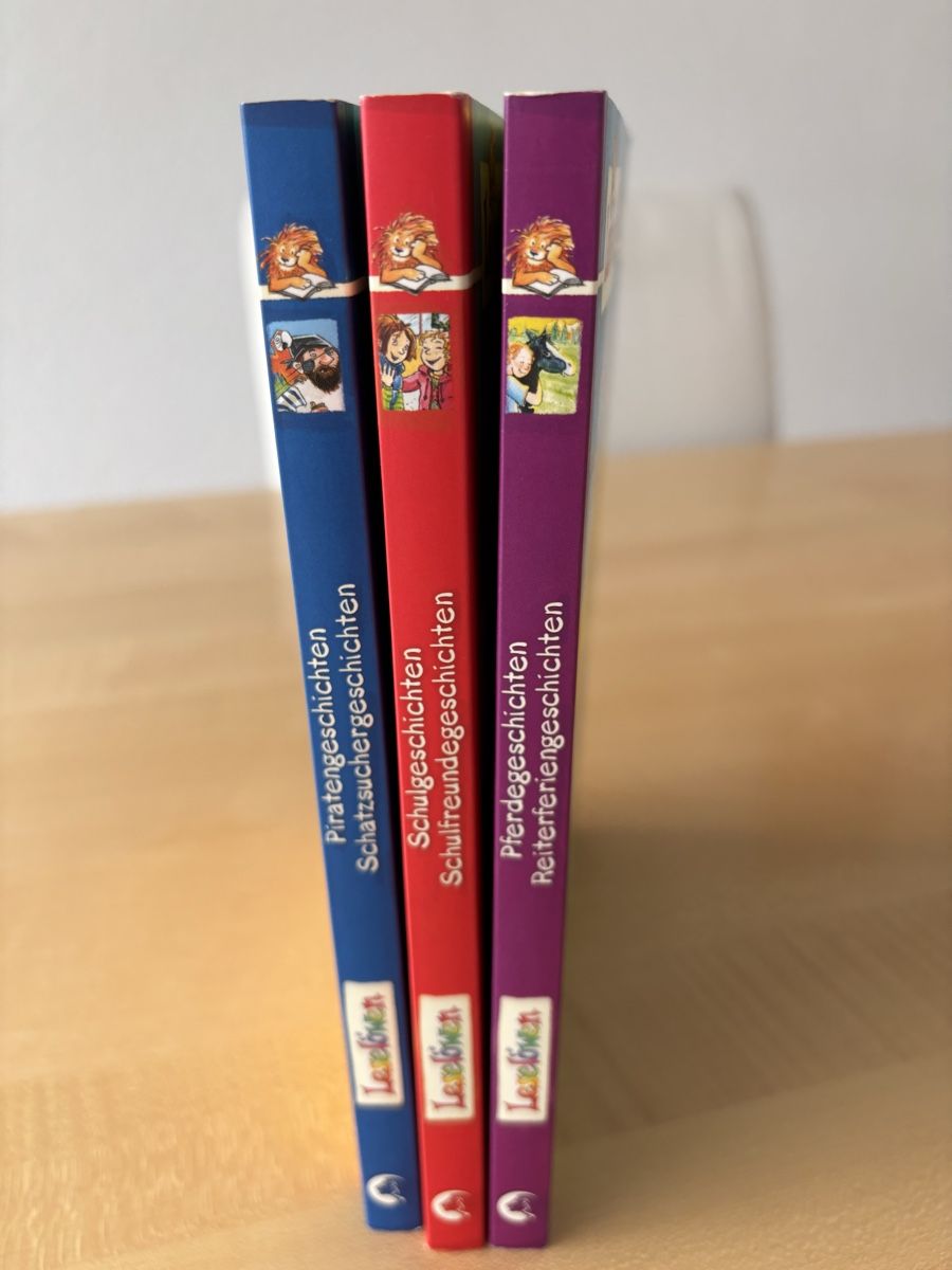 Libri: Leselöwen Bücher Doppelband – Usato da Untersiggenthal venduto da vs5_n2r2 6