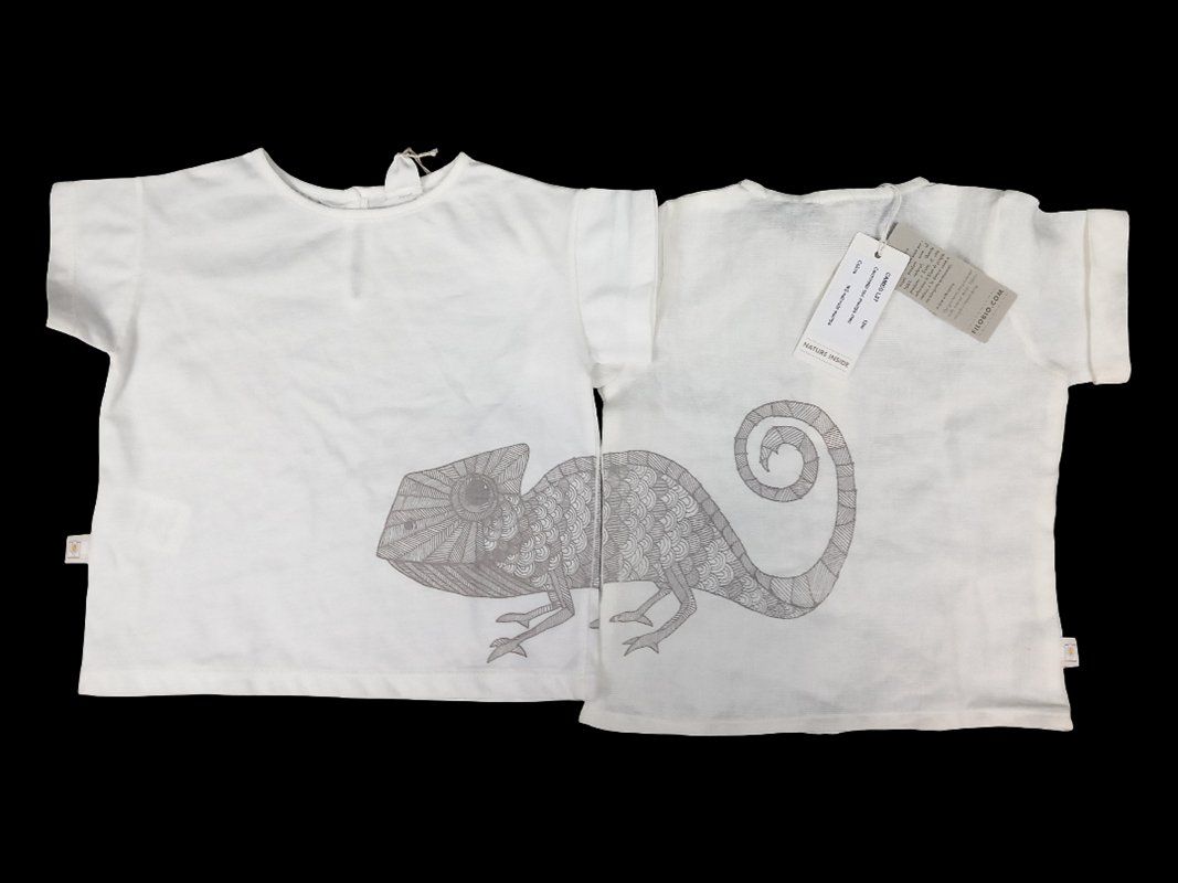 T-shirts: FILIBIO NATURE INSIDE Chamäleon, 2er Set, 12 m – Neuf (Voir description) à Hünenberg par Restwert_Zug 1