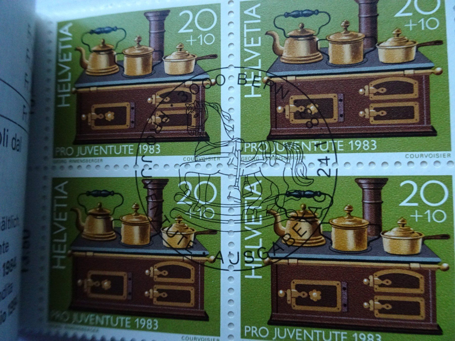 Tous les timbres: PJ 1983**und* – Neuf (Voir description) à Aadorf par Chnorli-Furz 1