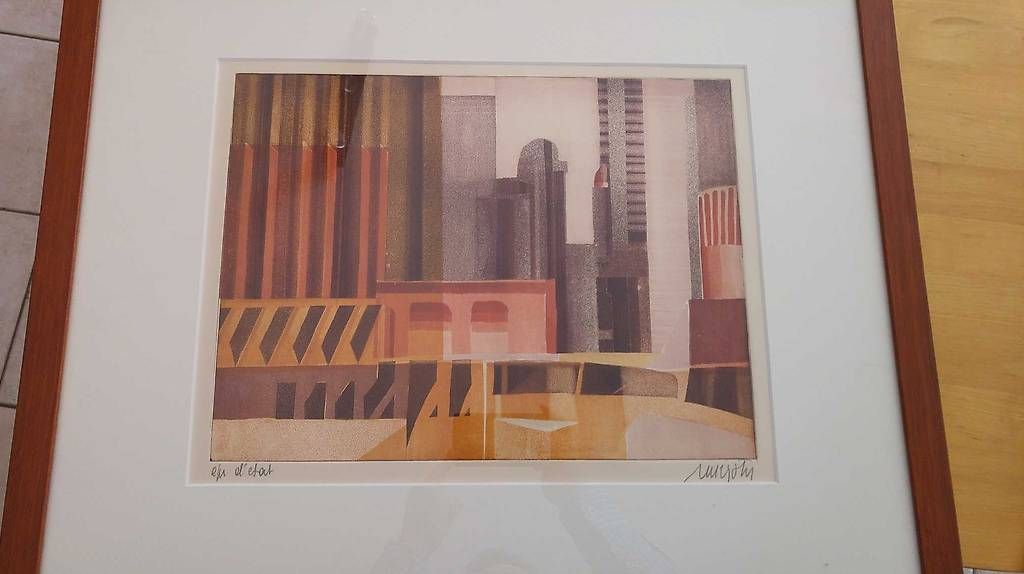 Foto & Immagini: Composition architecturale - MEYSTRE Charles (1925) CH – Usato da Bussy-chardonney venduto da Cartago