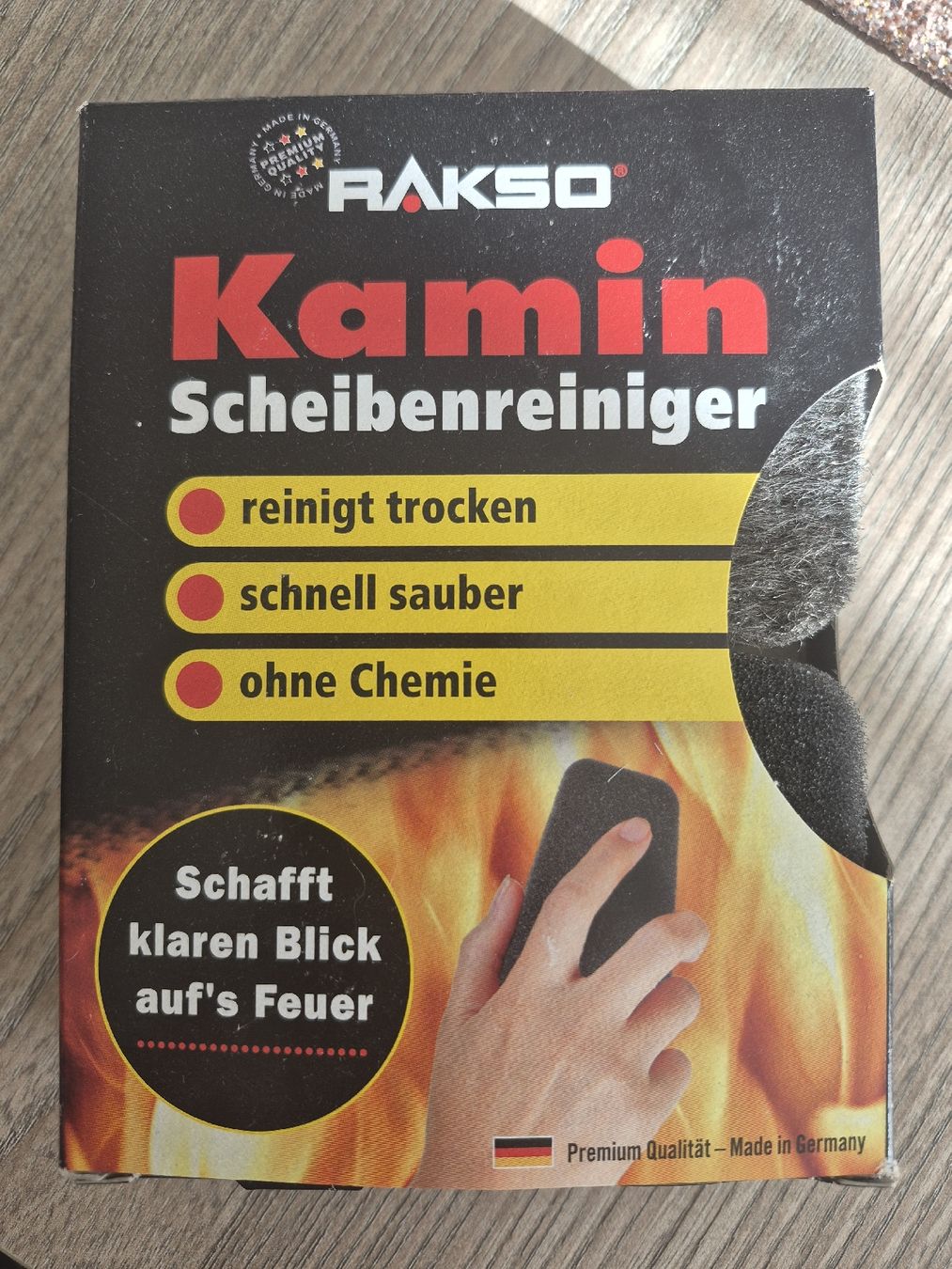 Altro per la casa: RAKSO Kaminscheibenreiniger – Nuovo e nell'imballaggio originale da Adliswil venduto da Ci5671