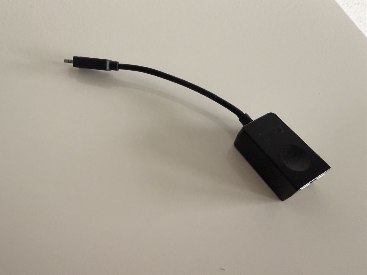Lenovo Laufwerke & Adapter: Lenovo ThinkPad Ethernet Adapter USB Mini – Gebraucht aus Zürich von SwissBiker24 2