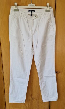 Vintage GARDEUR leichte weisse Chino-Hose weiss Gr. 36 (SVT)