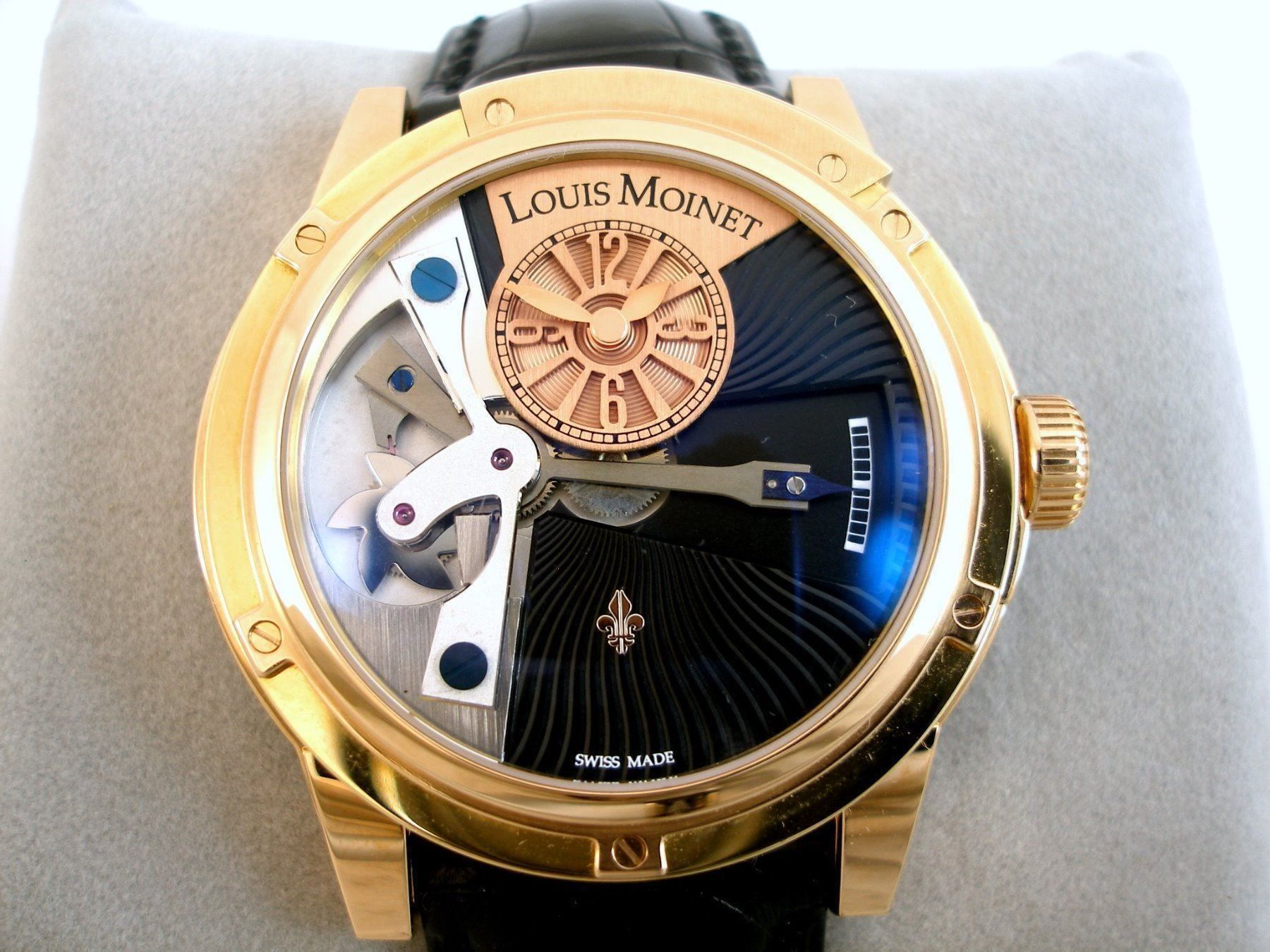 Orologi: LOUIS MOINET TEMPOGRAPH 18K REF. LM.13.65.51 AUTOMATIK NEUE – Nuovo (secondo la descrizione) da Zürich venduto da SWISSTIMEARTS-AG 1