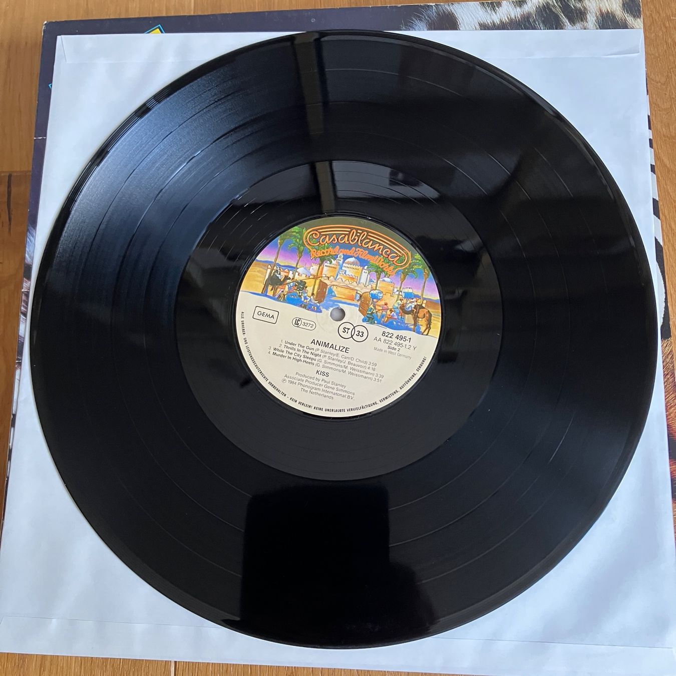 Vinyles: Kiss – Animalize – D'occasion à Altdorf UR par Metallic0 1