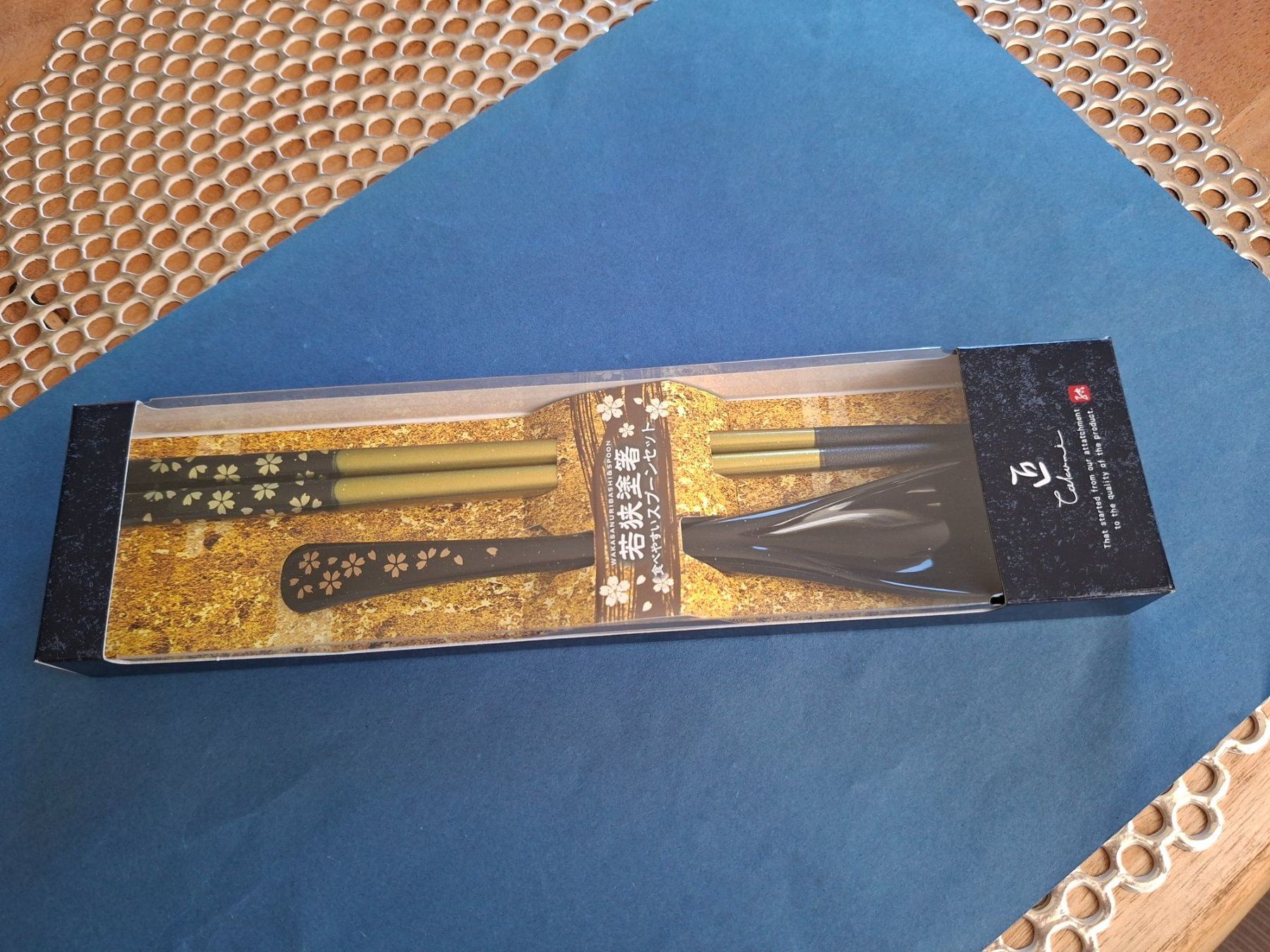 Bestecksets: Made in Japan lacquerwareChopstick,Spoon/Löffel,Stäbchen set – Neu (gemäss Beschreibung) aus Goldach von mamakotzi